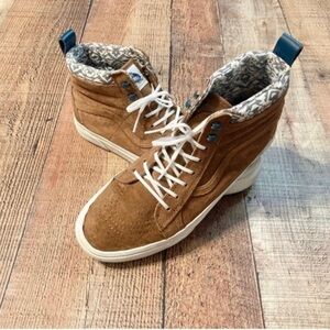 Vans Sk8 Hi Monks Robe Sneakers Size Men 7.5 Women 9 Tan‎ Tennis Shoe Unisex